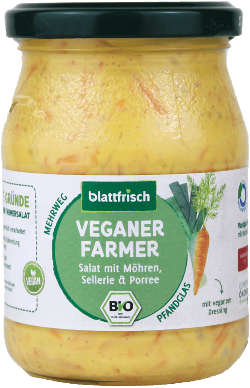 Blattfrisch Farmersalat, vegan - 250g