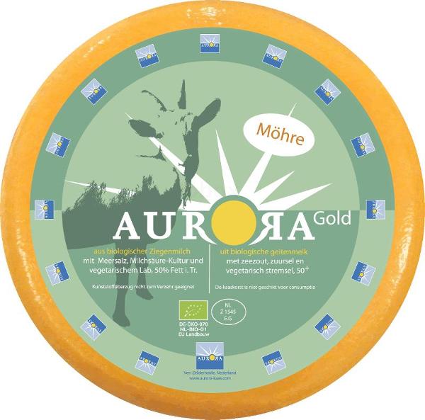Produktfoto zu Aurora Gold Ziegen Gouda Möhre