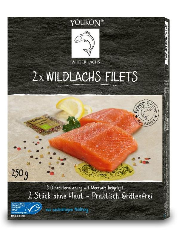 Produktfoto zu TK - Alaska Wildlachs Filet - 250g