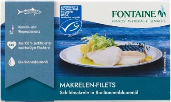 Produktfoto zu Makrelenfilets ohne Haut - 120g