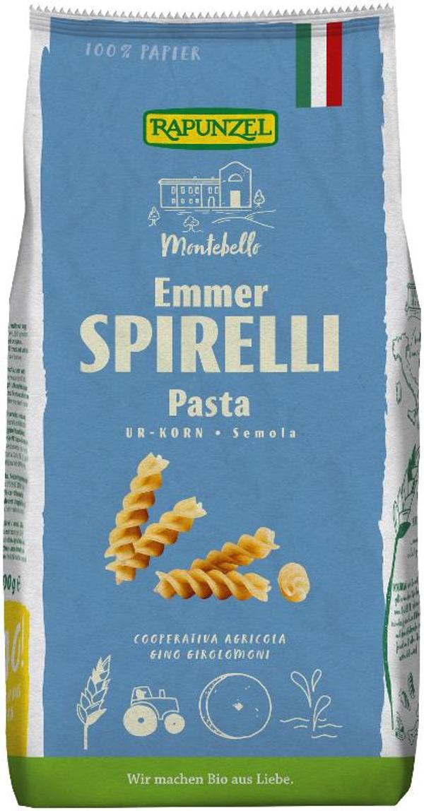 Produktfoto zu Rapunzel Emmer-Spirelli Semola - 500g