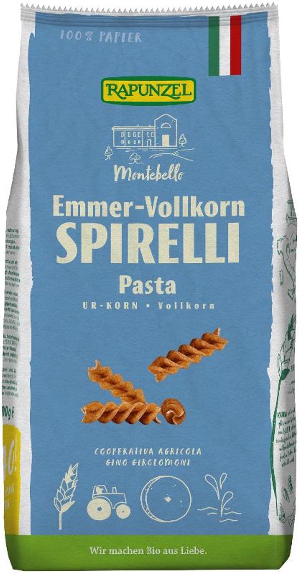 Produktfoto zu Rapunzel Emmer-Spirelli Vollkorn - 500g