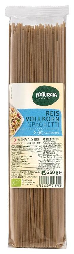 Naturata Vollkorn Reis Spaghetti - 250g