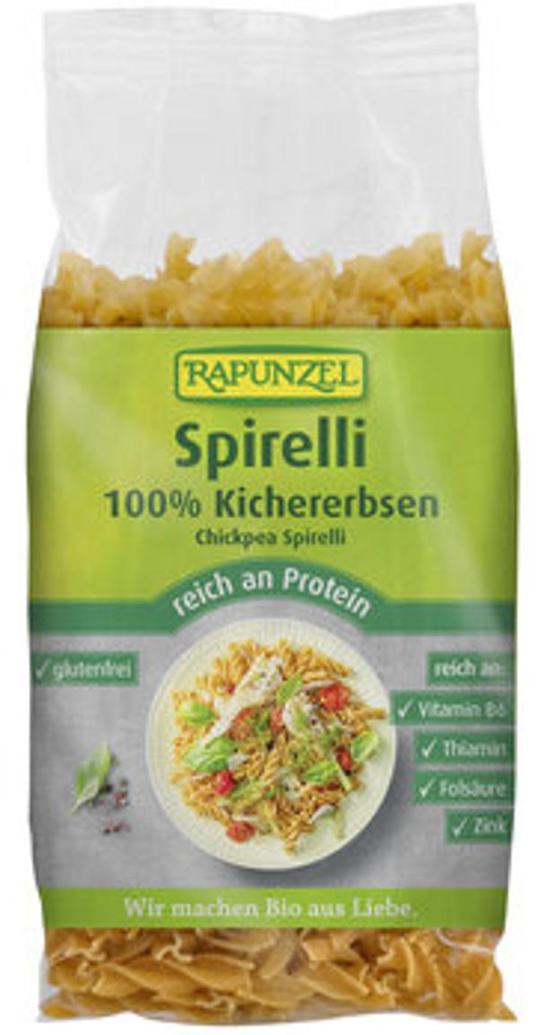 Produktfoto zu Rapunzel Kichererbsen Spirelli - 300g