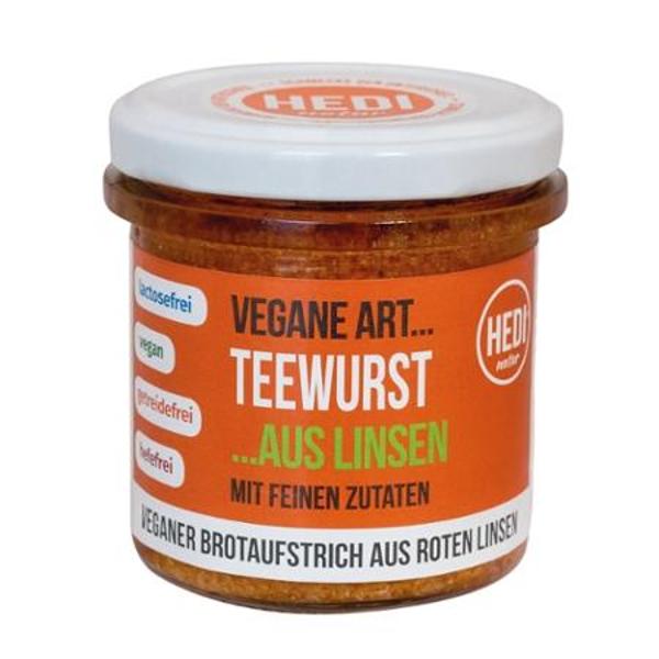 Produktfoto zu HEDI Vegane Art Teewurst - 140g