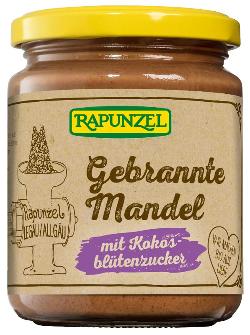Rapunzel Gebrannte Mandel Aufstrich mit Kokosblütenzucker - 250g