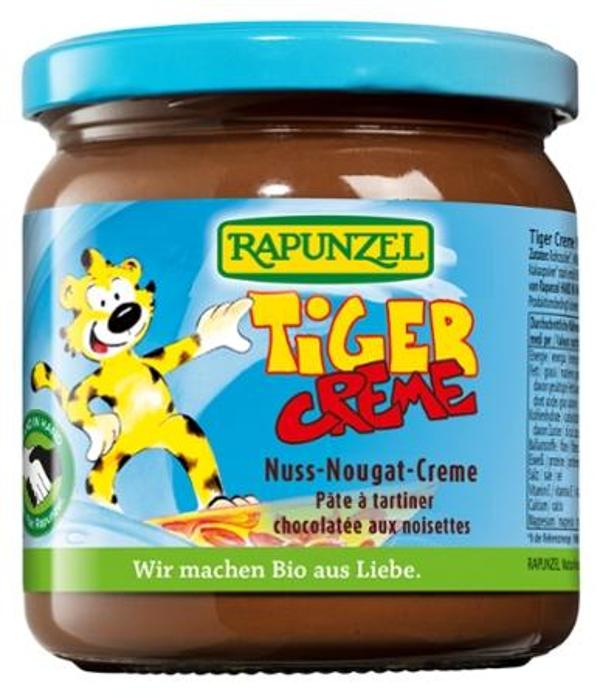 Produktfoto zu Rapunzel Tiger Creme - Nuss-Nougat-Creme - 400g
