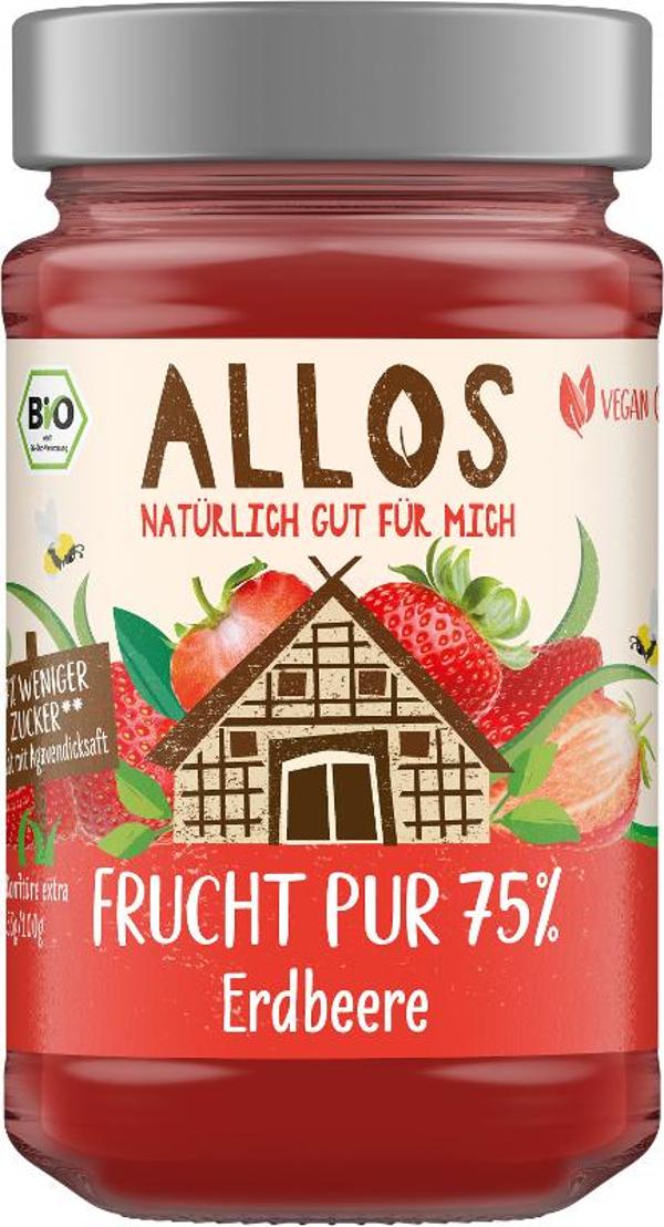 Produktfoto zu Allos Frucht Pur Erdbeere - 250g