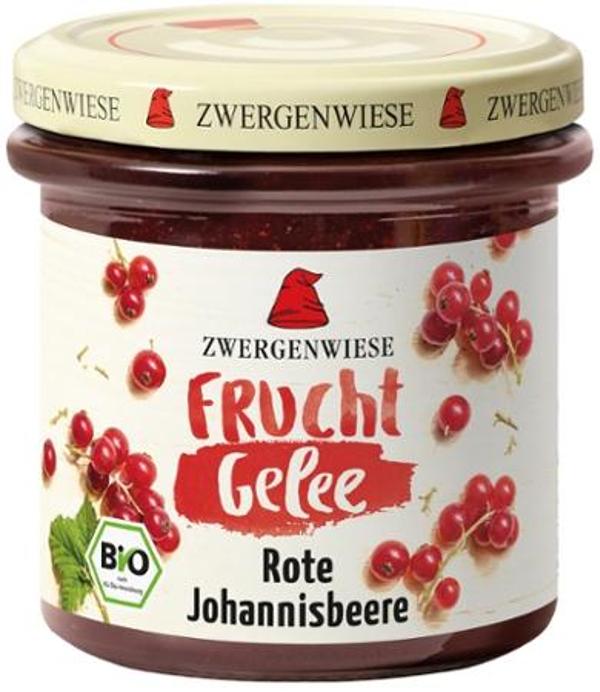 Produktfoto zu Zwergenwiese Fruchtgelee Rote Johannisbeere - 160g