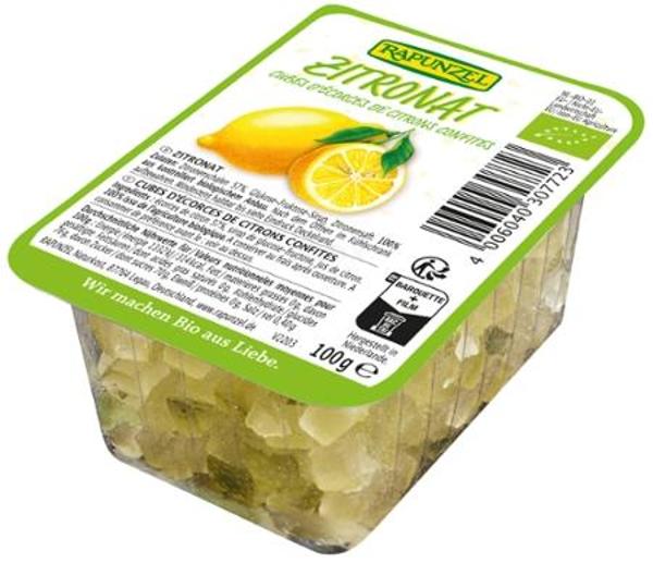 Produktfoto zu Rapunzel Zitronat ohne Weißzucker - 100g