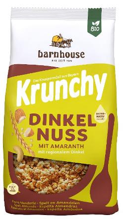 Barnhouse Krunchy Amaranth Dinkel Nuss - 375g