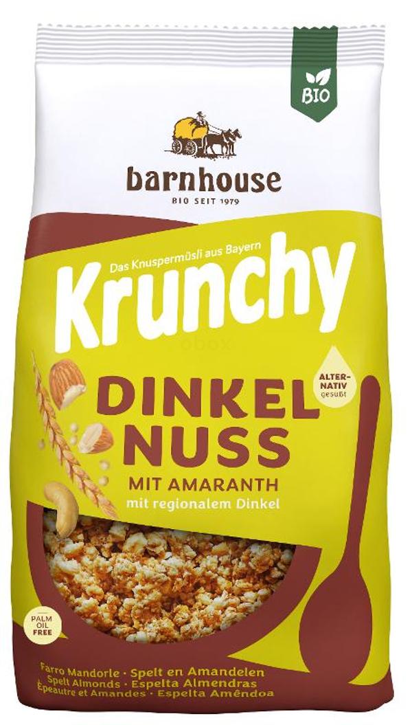 Produktfoto zu Barnhouse Krunchy Amaranth Dinkel Nuss - 375g