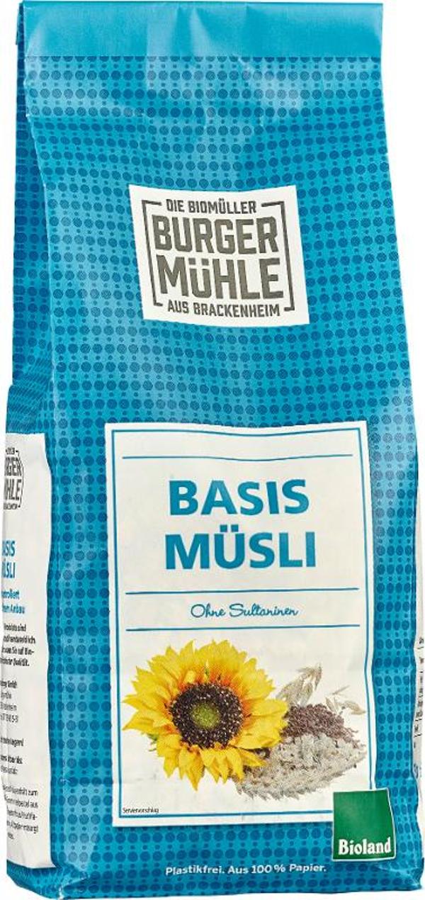 Produktfoto zu Burger Mühle Basis Müsli - 750g