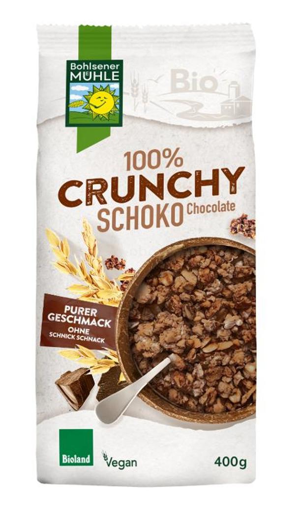 Produktfoto zu Bohlsener Mühle 100% Schoko Crunchy - 400g