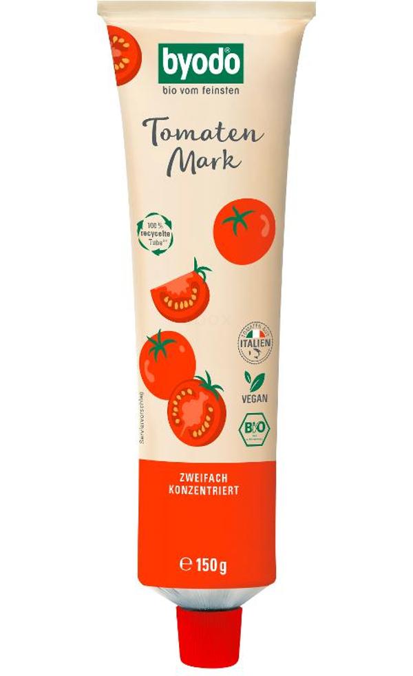 Produktfoto zu Byodo Tomatenmark 28-30% Tube - 150g