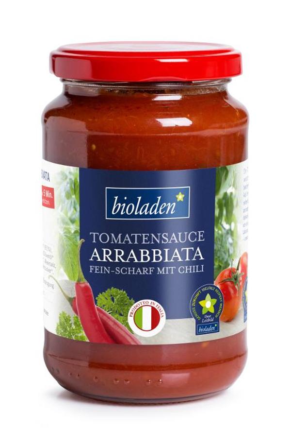 Produktfoto zu Bioladen Tomatensauce Arrabbiata - 340g