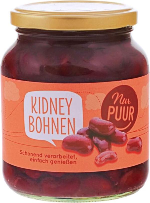 Produktfoto zu Nur Puur Kidneybohnen - 350g