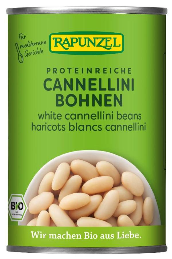 Produktfoto zu Rapunzel Weiße Cannellini Bohnen - 400g