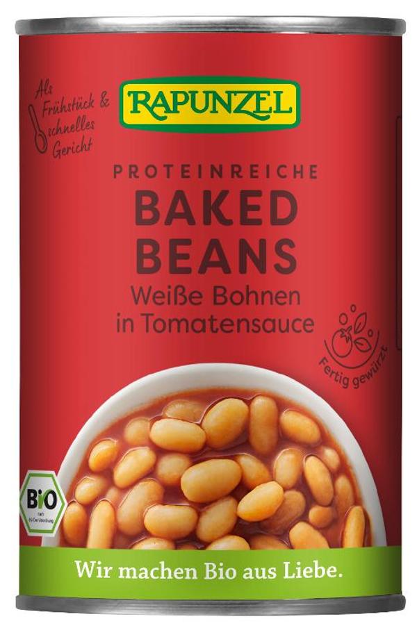 Produktfoto zu Rapunzel Baked Beans in der Dose - 400g