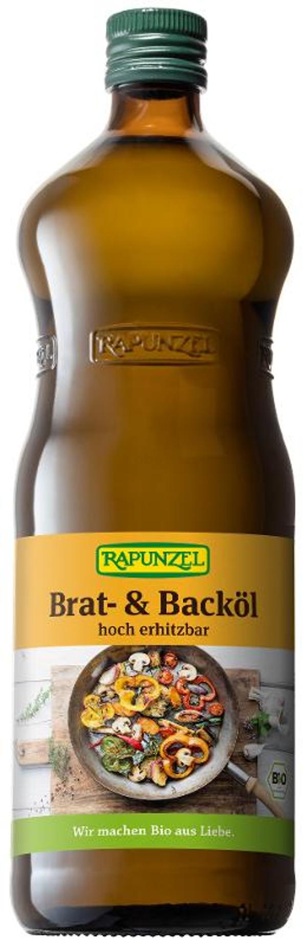 Produktfoto zu Rapunzel Brat- und Backöl - 1l