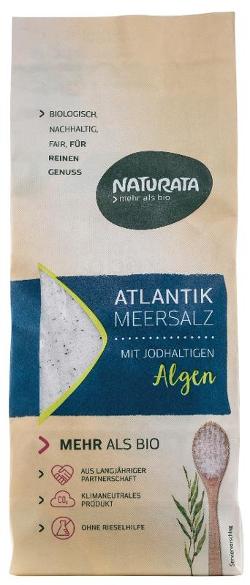 Naturata Meersalz mit jodhaltigen Algen - 500g