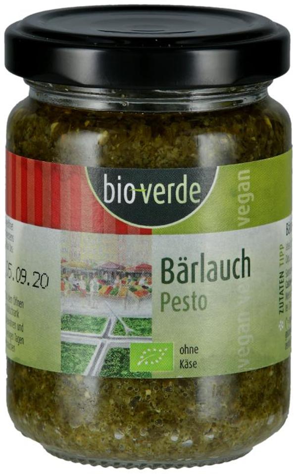 Produktfoto zu Bio-Verde Bärlauch Pesto, vegan - 125ml