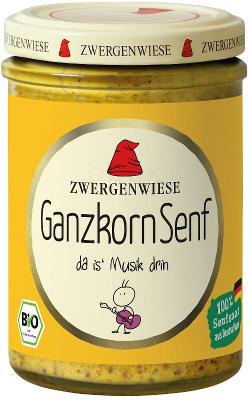 Zwergenwiese Ganzkorn Senf - 160ml