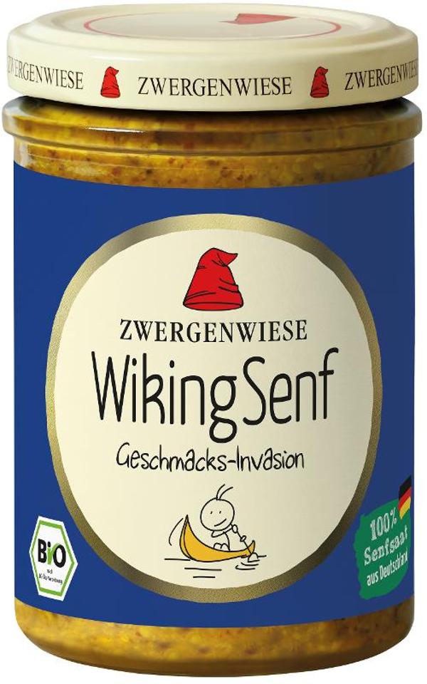Produktfoto zu Zwergenwiese Wiking Senf - 160ml