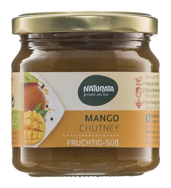 Produktfoto zu Naturata Mango Chutney glutenfrei - 225g