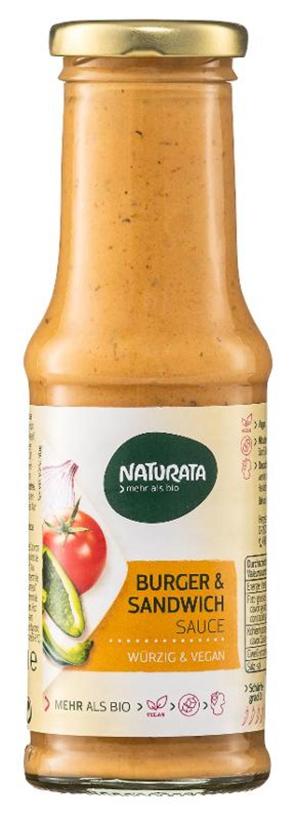 Produktfoto zu Naturata Burger Sandwich Sauce - 210ml