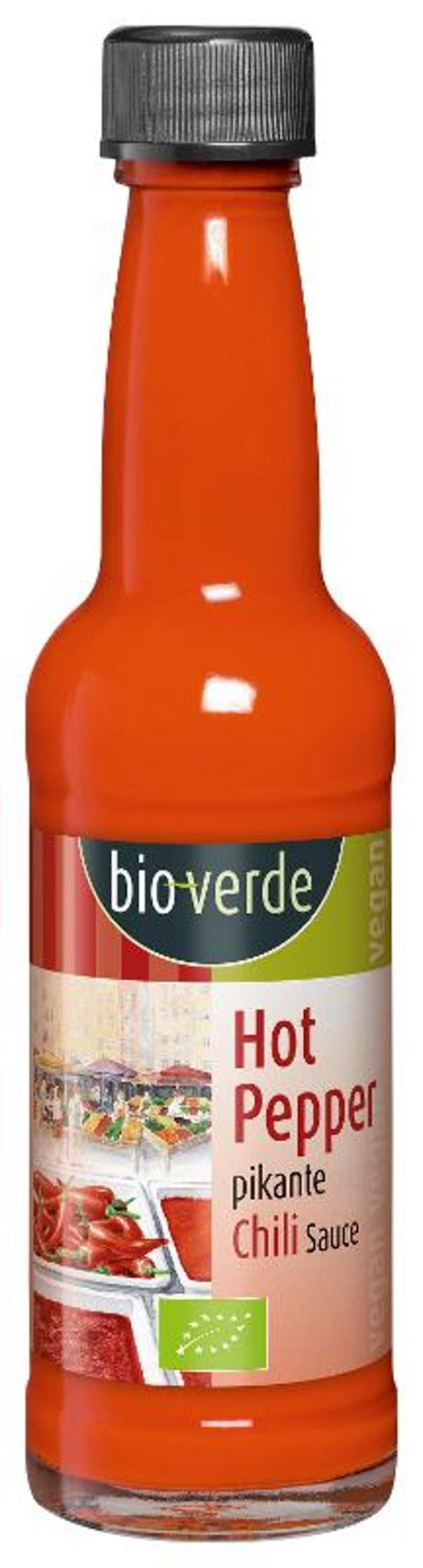 Produktfoto zu Bio Verde Hot Pepper Sauce - 100ml