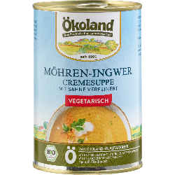Ökoland Möhren-Ingwer Cremesuppe - 400g