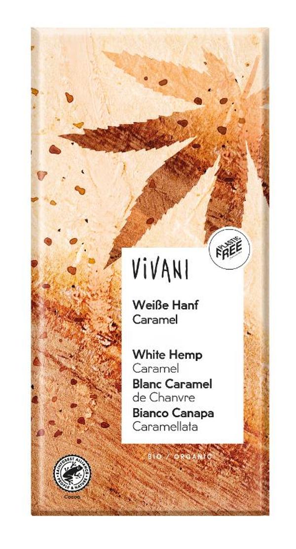 Produktfoto zu Vivani Weiße Hanf Caramel - 80g