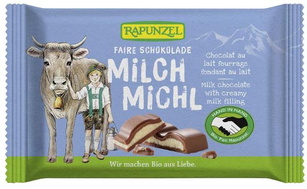 Produktfoto zu Rapunzel Milch Michl Schokolade - 100g