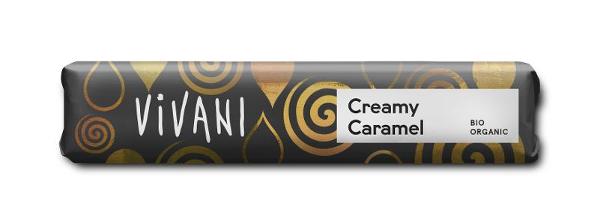 Produktfoto zu Vivani Schokoriegel Creamy Caramel - 40g