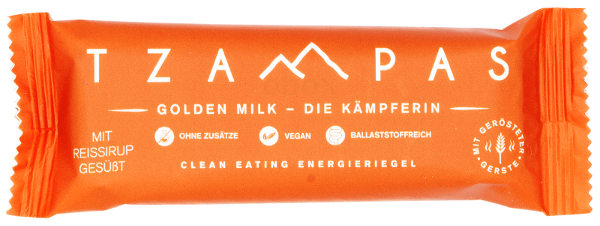 Produktfoto zu TZAMPAS Golden Milk Riegel - 40g