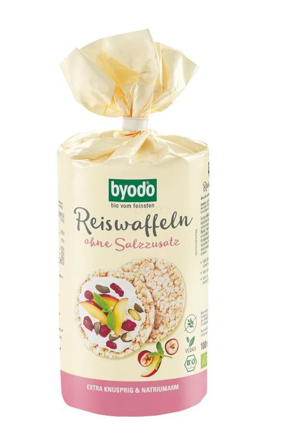 Produktfoto zu Byodo Reiswaffeln ohne Salz - 100g