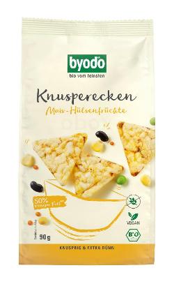 Byodo Knusperecken Mais Hülsenfrüchte - 90g