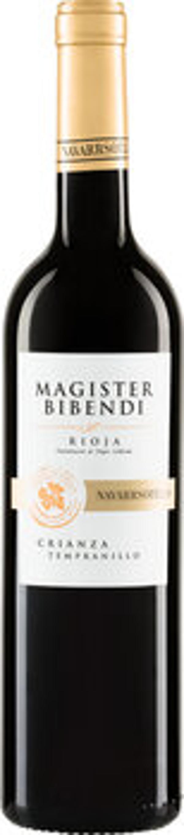 Produktfoto zu MAGISTER BIBENDI Crianza Rioja D.O.Ca. Navarrsotillo, trocken - 0,75l