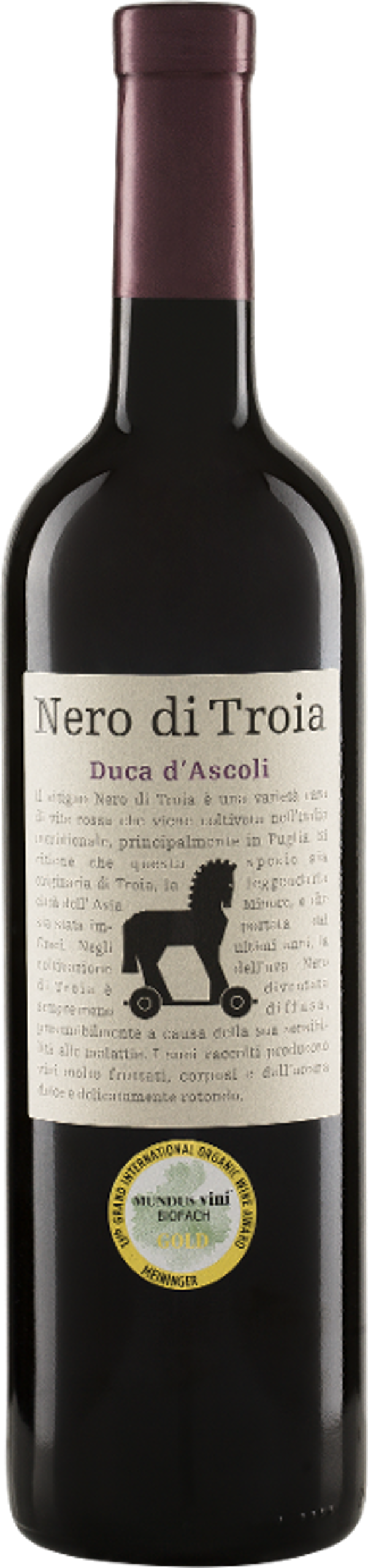 Produktfoto zu Nero di Troia Duca d'Ascoli Puglia IGT 2021