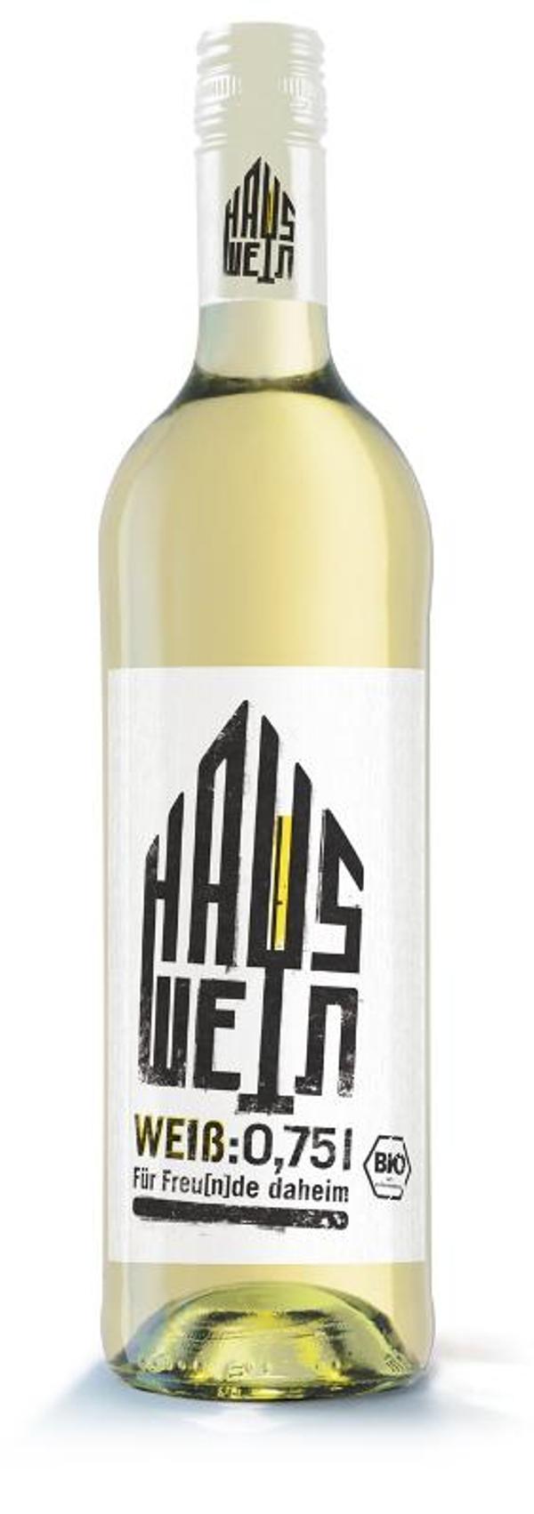 Produktfoto zu Hauswein weiß, halbtrocken - 0,75l