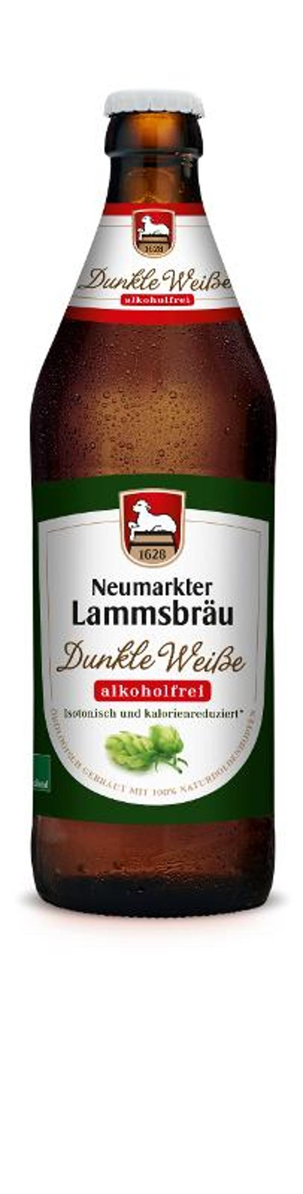 Produktfoto zu Lammsbräu Dunkle Weiße alkoholfrei - 0,5l