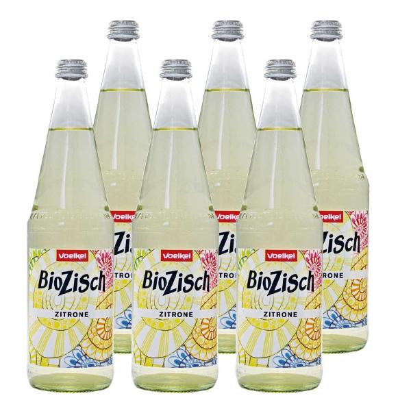 Produktfoto zu Bio Zisch Zitrone - 6 x 0,7l
