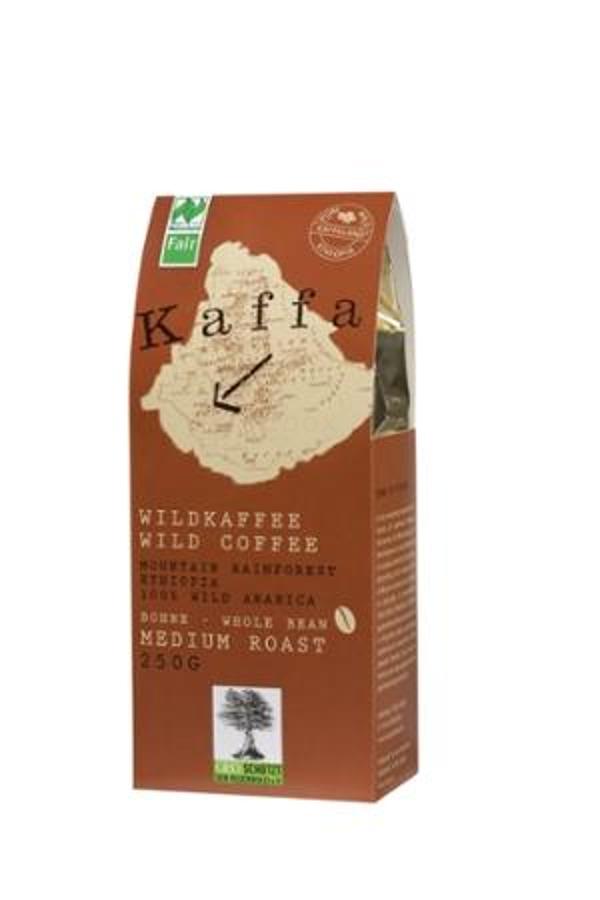Produktfoto zu Kaffa - Wildkaffee medium ganze Bohne - 250g