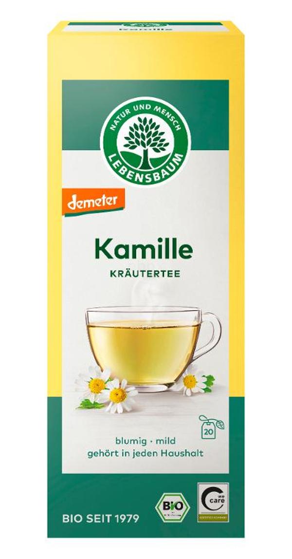 Produktfoto zu Lebensbaum Kamillen Tee - 20 x 1,5g