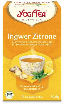 Yogi Tea Ingwer Zitronen Tee - 17 x 1,8g