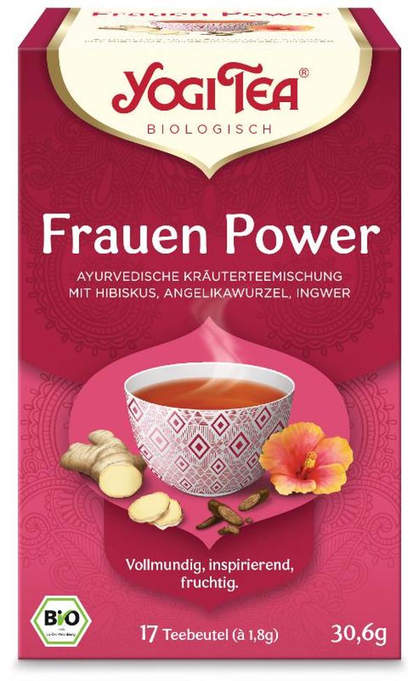 Produktfoto zu Yogi Tea Frauenpower Tee - 17 x 1,8g