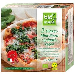 TK - Dinkel-Mini-Pizza Spinaci vegan - 2 Stück