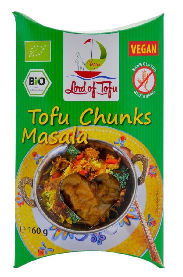 Produktfoto zu Lord of Tofu Tofu Chunks Masala - 160g