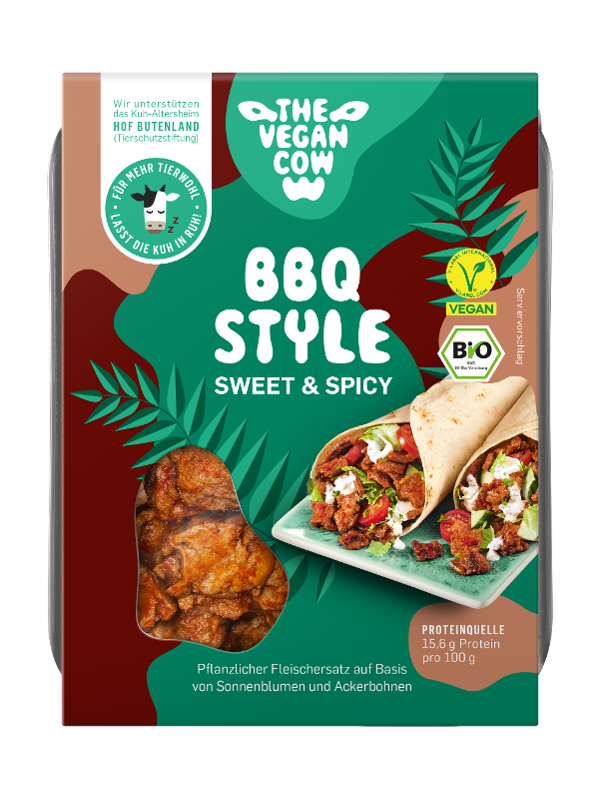 Produktfoto zu The Vegan Cow Chunks BBQ Style - 180g